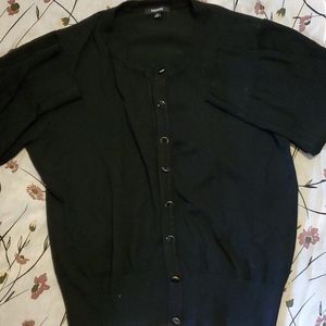 Black button detail Carrigan womens